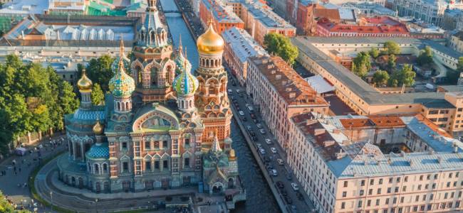 Moskva i Sankt Peterburg