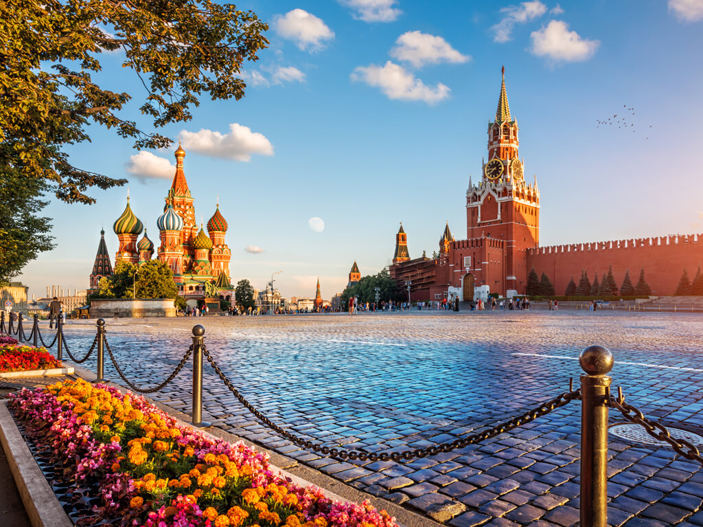 Moskva i Sankt Peterburg